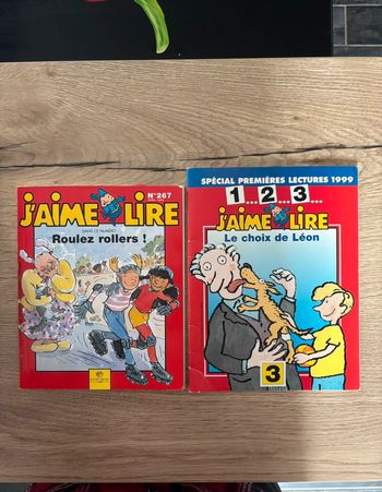 Lot de deux J’aime Lire Vintage