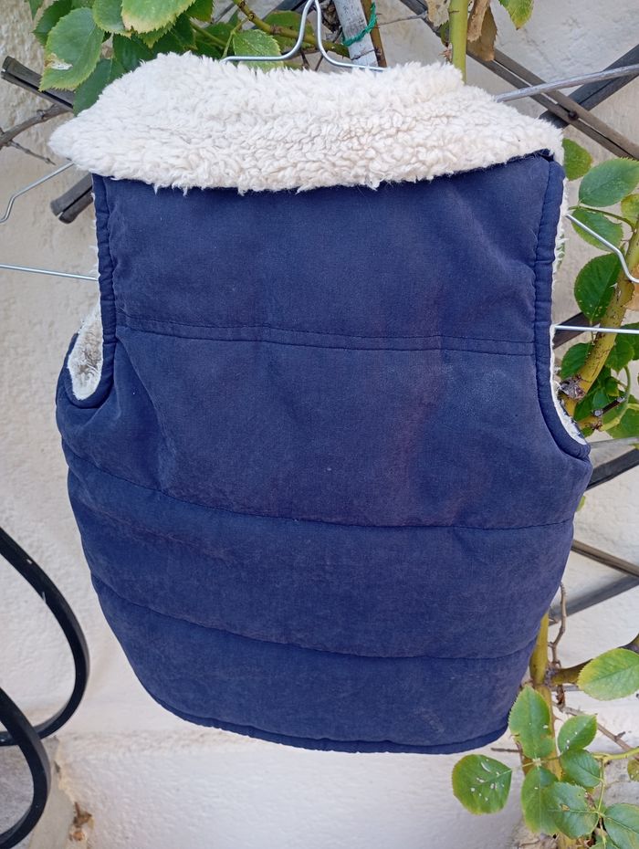 Veste sans manche doublée peau de mouton 2 a - photo numéro 8