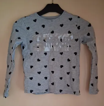 Tee-shirt manches longues Primark taille 8/9 ans