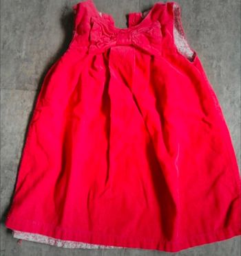 Robe d'hiver bébé fille 6/9 mois