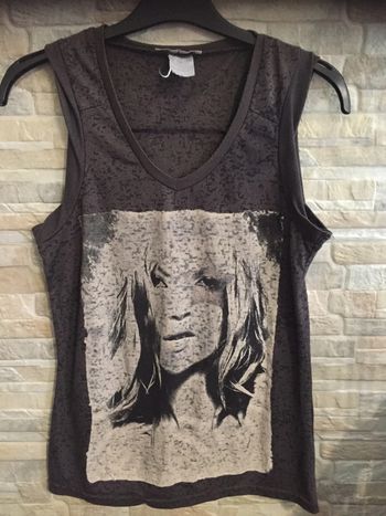 T-shirt gris Jennyfer 38