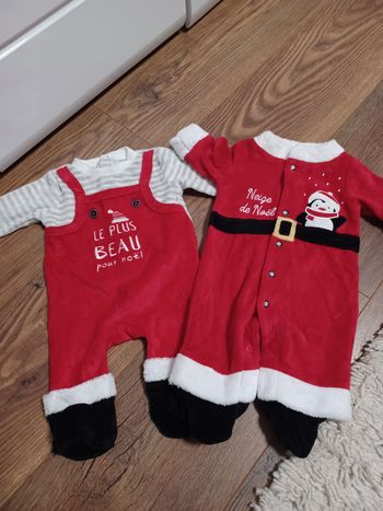 Lot grenouillère bébé Noël 🎅