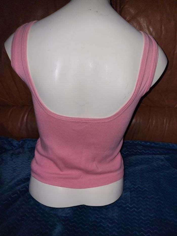 debardeur rose , dos nu t 38