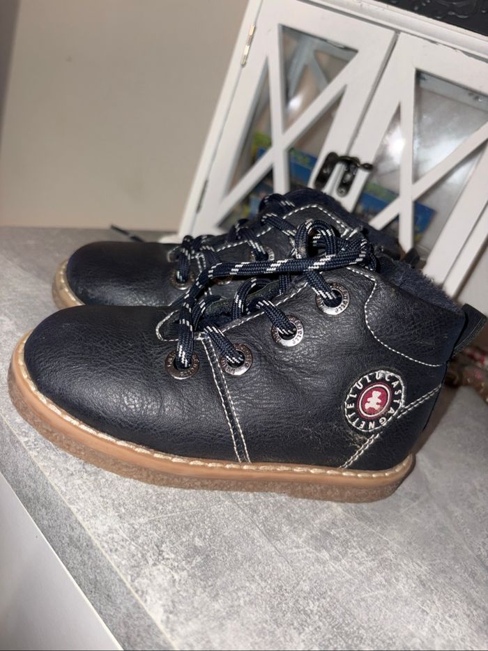 Boots Lulu Castagnette bleues marines