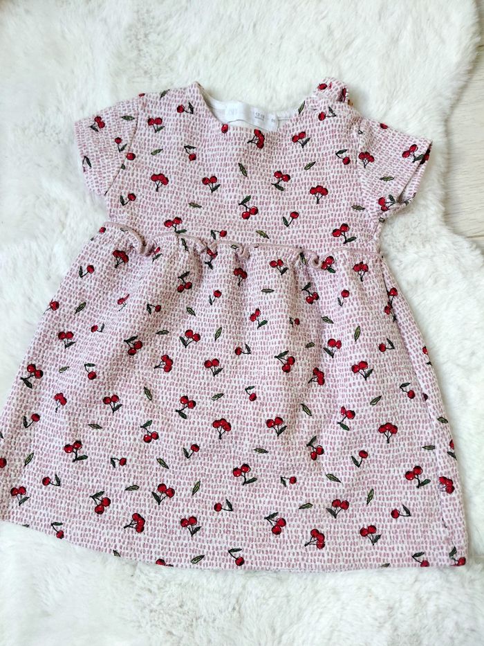 Robe rose 12 18 mois