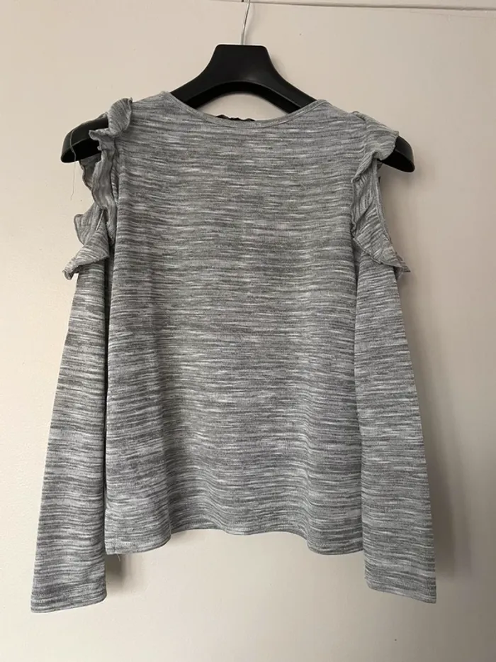 Petit pull gris