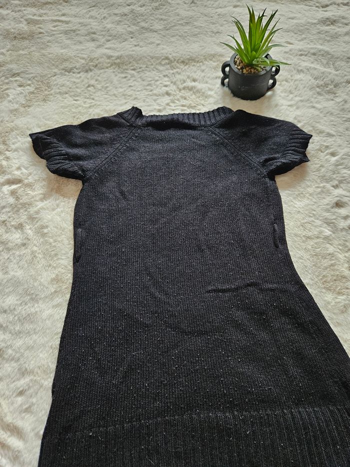 Robe Pull  à manche courte Noir - 8 ans - photo numéro 3