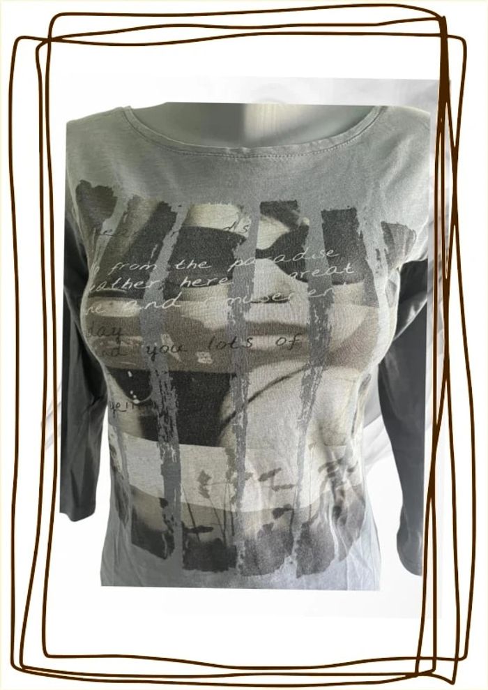 T-shirt imprimé - Promod - Taille S - photo numéro 2