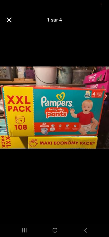 Couche pampers