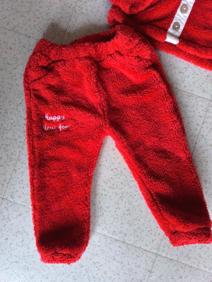 Pyjama bébé fille velours 2 ans - photo numéro 2