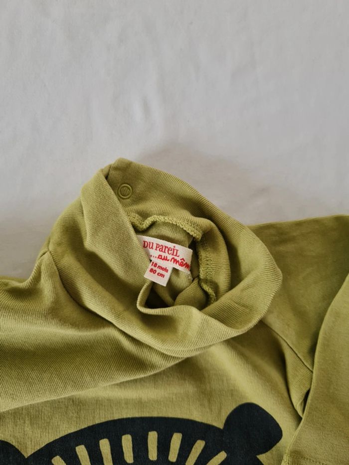 Sous pull Dpam 18 mois - photo numéro 3