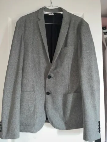 veste costume jules gris