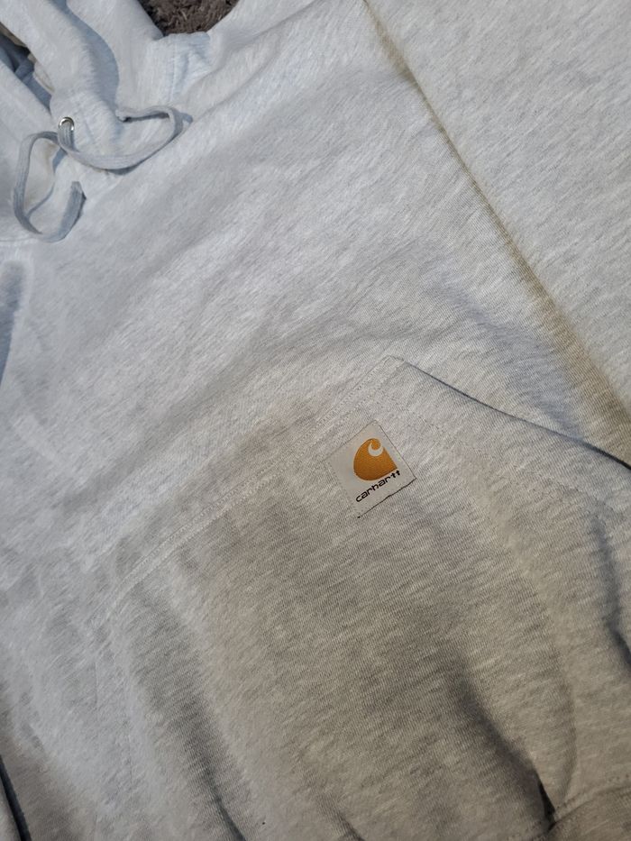 🔥 Magnifique Sweat à Capuche Carhartt Rework – Gris – Taille M – Neuf 🔥 - photo numéro 2