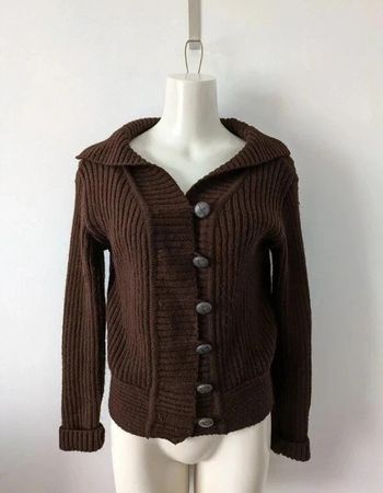 Gilet chaud marron - taille M