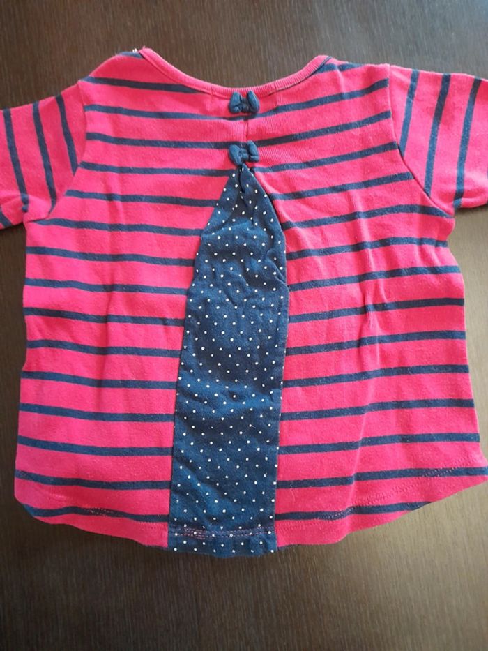 T-shirt rose 24mois - photo numéro 5