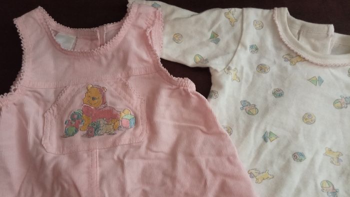 Ravissant petit Ensemble "Disney" pour jeunes demoiselles (Taille nouveau né) - photo numéro 2