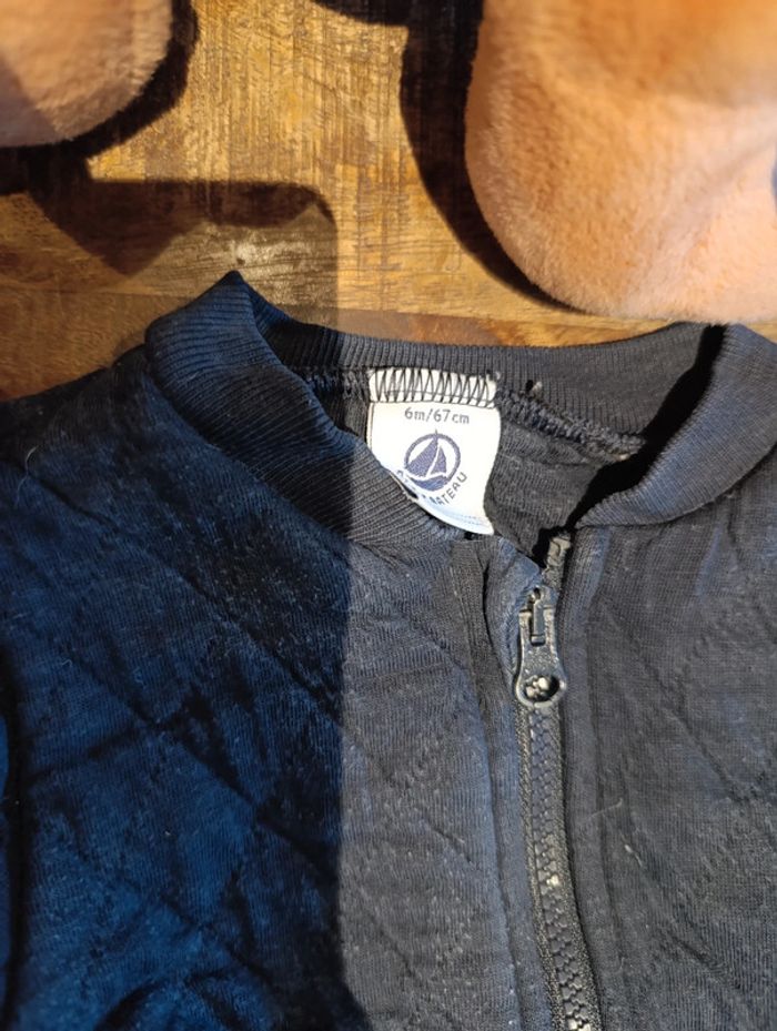 Gilet petit bateau 6 mois - photo numéro 2