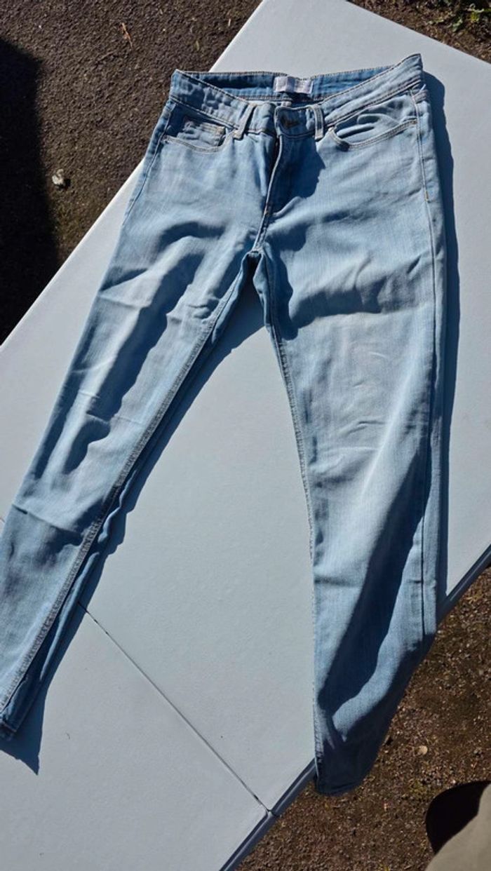 Jeans bleu clair femme taille 36 - photo numéro 2