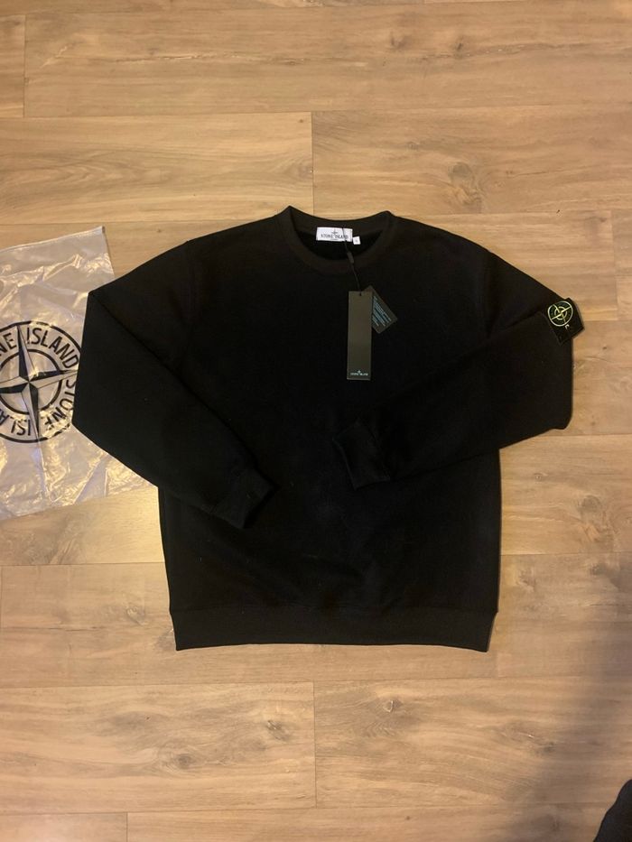Pull Stone Island Gris/ taille L - photo numéro 2