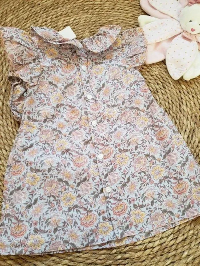Robe été fleurie 18mois neuve - photo numéro 6