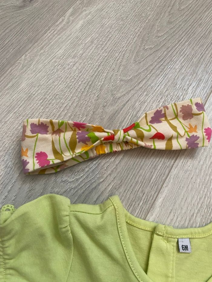 Ensemble été 6 mois fille neuf - photo numéro 8