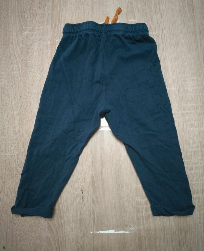 Bas jogging bleu marine 12 mois - photo numéro 3