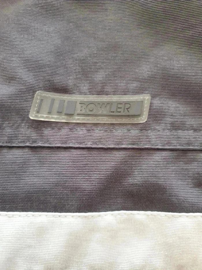 Veste Bowler Sport 10 ans gris et blanc - photo numéro 3