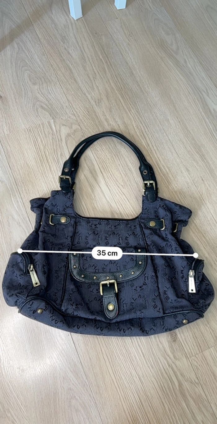 Sac à main Lancaster gris/noir – élégant et intemporel - photo numéro 6