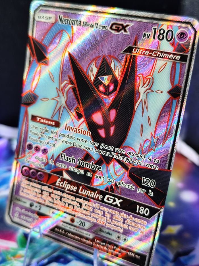 Carte pokémon 🇨🇵 Necrozma GX 143/156 Ultra prisme - photo numéro 3