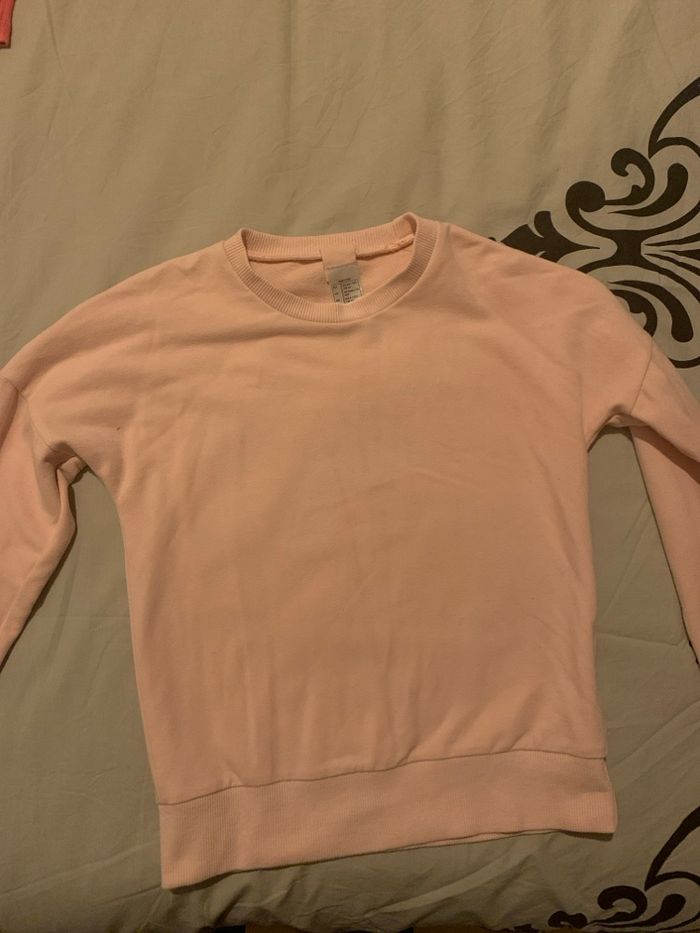 Pull rose DÉCATHLON 8/9 ans