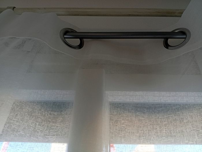 2 Rideaux blancs à œillets. Madura - photo numéro 4