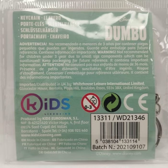 DUMBO - Porte-clés PVC Caoutchouc - photo numéro 2