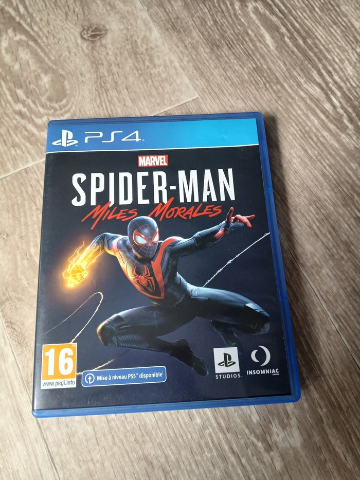 Jeu ps4 Spiderman miles morales