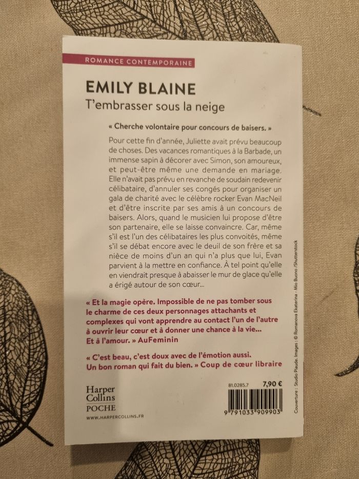 T'embrasser sous la neige Emilie Blaine - photo numéro 2