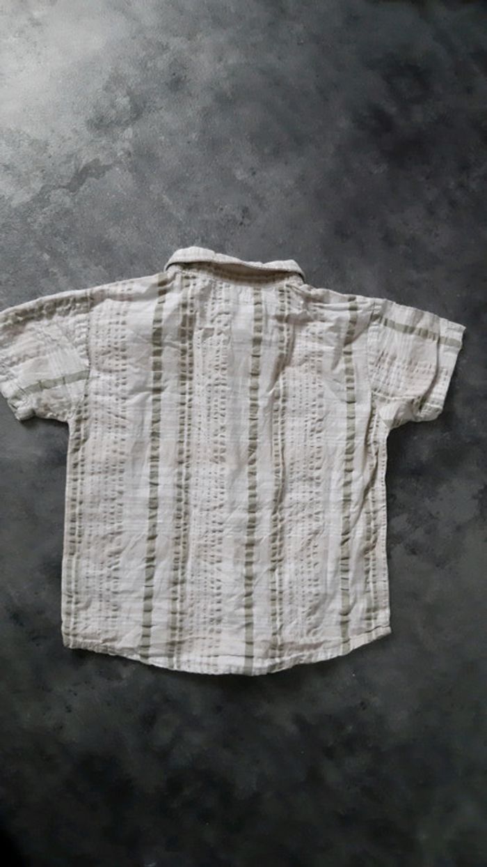 Chemise mange courte garçon - photo numéro 3
