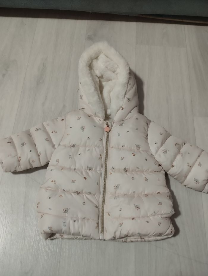 Lot  Menteau et combinaison bébé fille hiver - photo numéro 4
