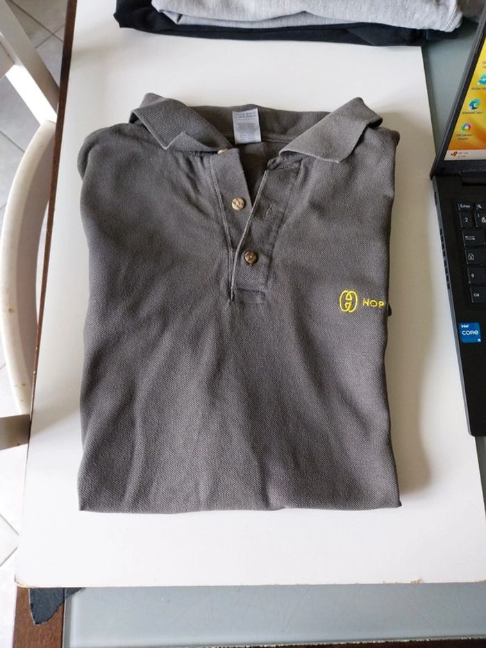 Polo Gris Homme Taille XL