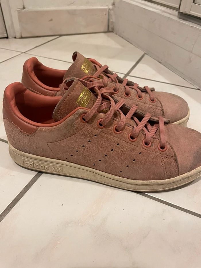 Baskets Stan smith rose - photo numéro 4