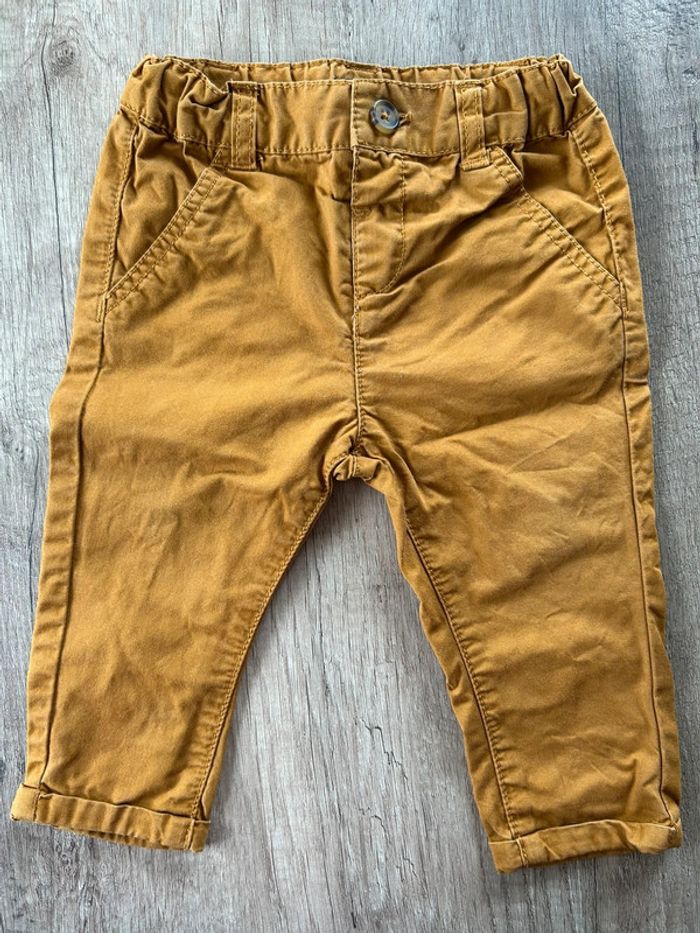 Ensemble pantalon t-shirt manches longues 9 mois - photo numéro 2