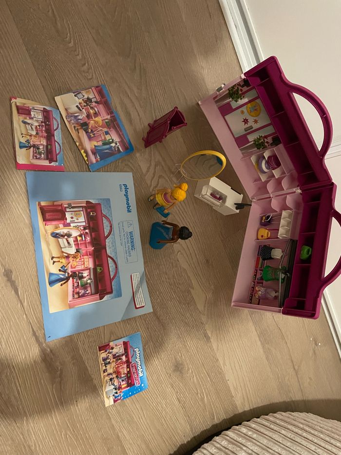 Playmobil magasin transportable 6862