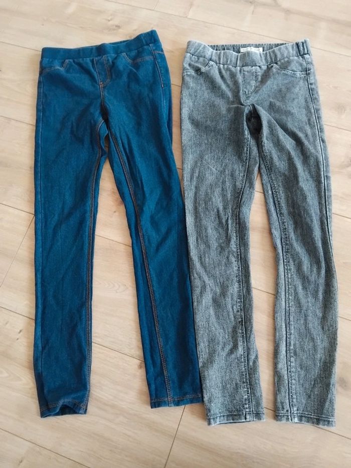 2 jeggings Kiabi