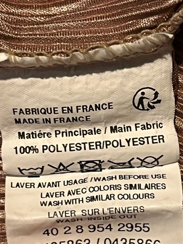 Blouse femme XXL 44 Gemo beige marron - photo numéro 5