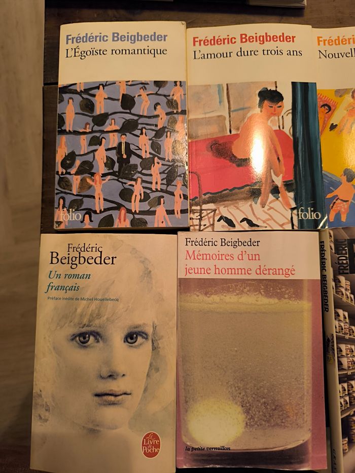 Lot 6 livres de Frédéric beigbeder - photo numéro 2
