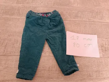 Pantalon sergent major 18 mois 80 cm