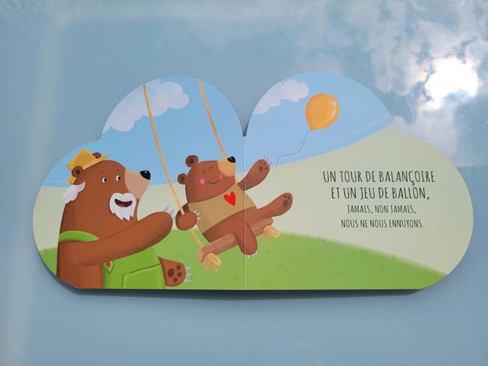 Superbe livre en forme de 🩷 L'Amour d'un grand-père 🐻 - photo numéro 7