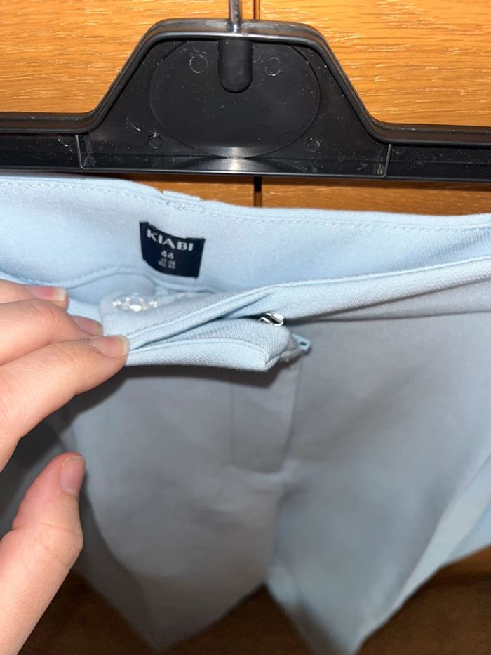 Pantalon droit bleu Kiabi - photo numéro 4