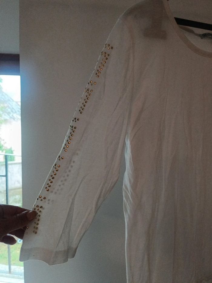 Tee shirt blanc - photo numéro 2
