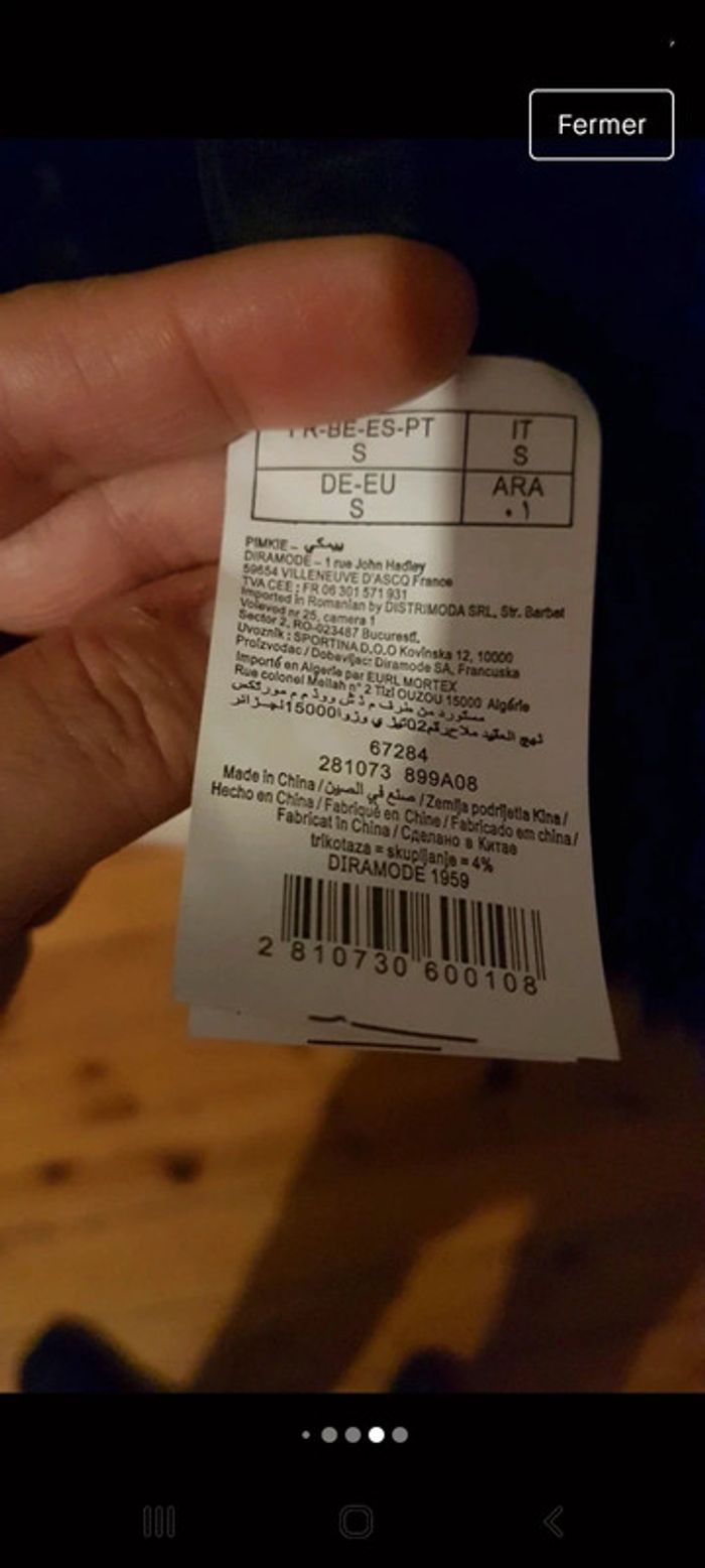 Veste en fausse fourrure Pimkie taille 36 - photo numéro 6