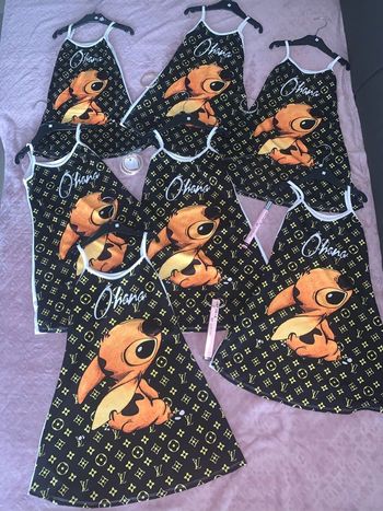 Robe à bretelles Stitch