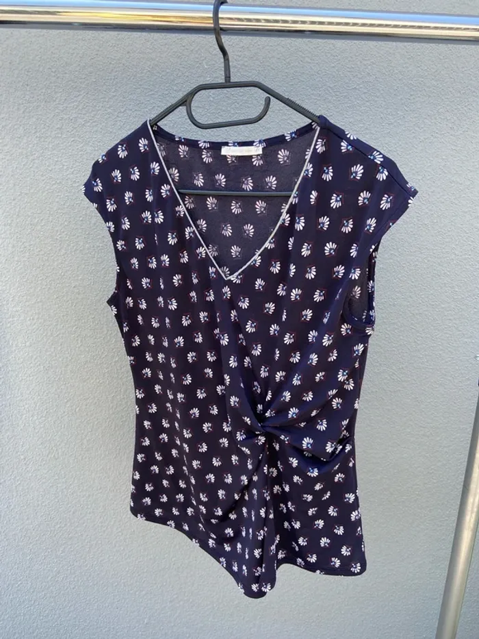 Top sans manches col V Gemo Taille s